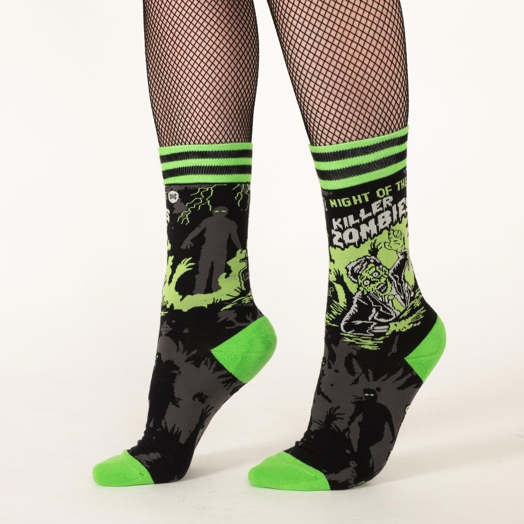 Night of the Killer Zombies Crew Socks - ResirWrecked Costumes