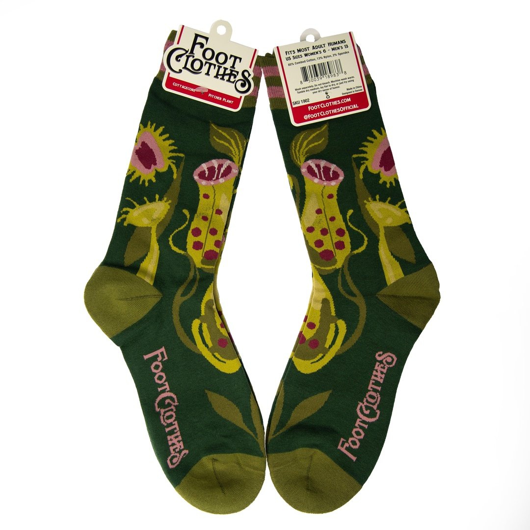 Pitcher Plant Crew Socks - ResirWrecked Costumes