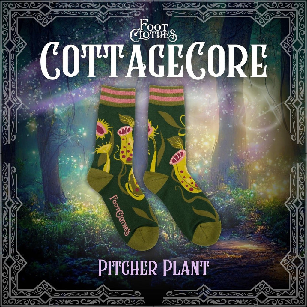 Pitcher Plant Crew Socks - ResirWrecked Costumes