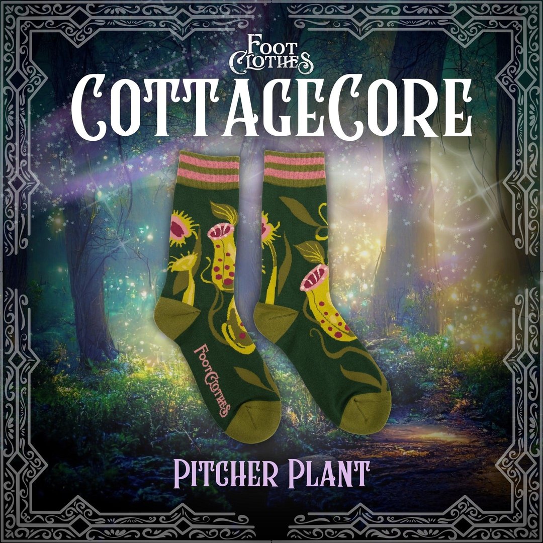 Pitcher Plant Crew Socks - ResirWrecked Costumes