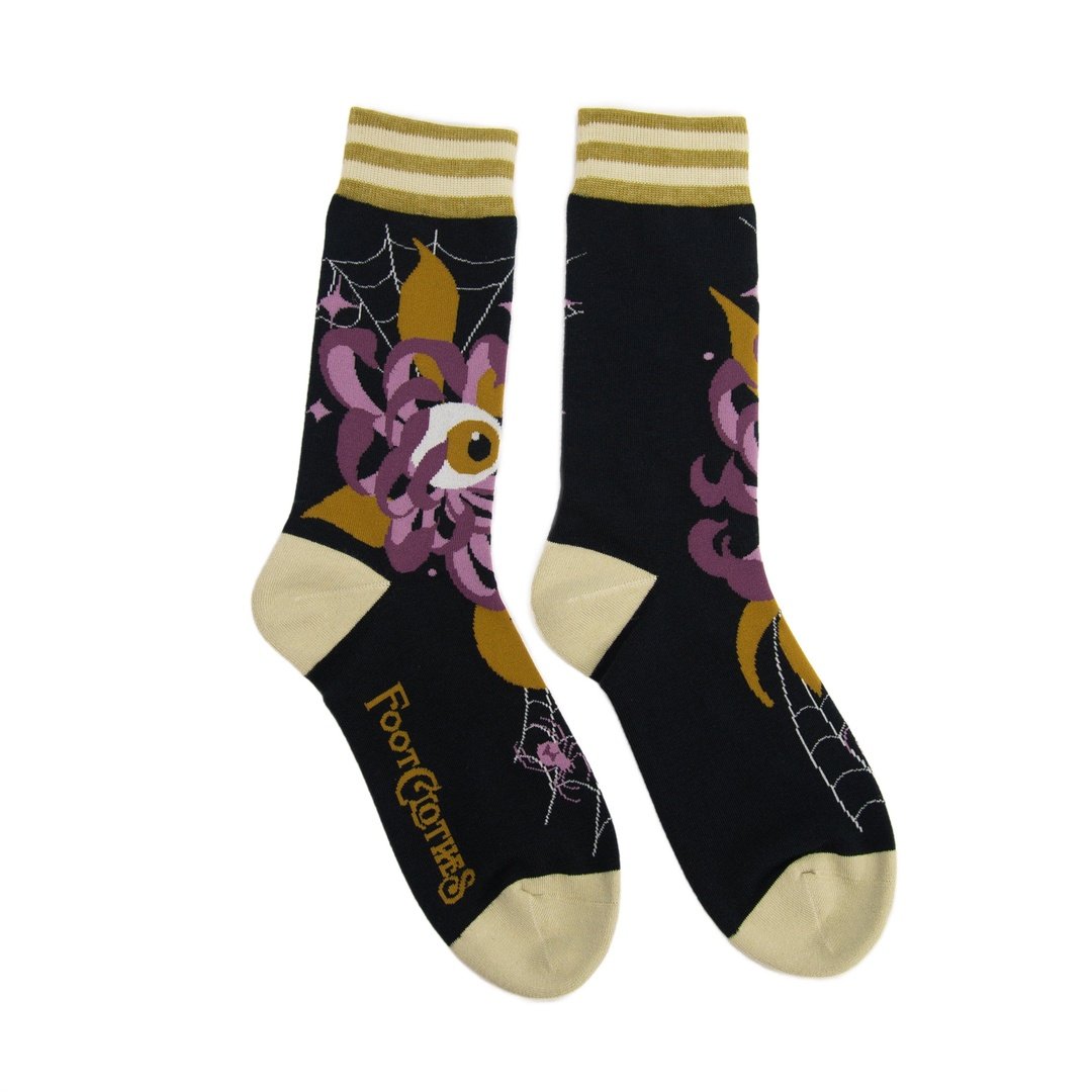 Arachnid's Bloom Crew Socks - ResirWrecked Costumes