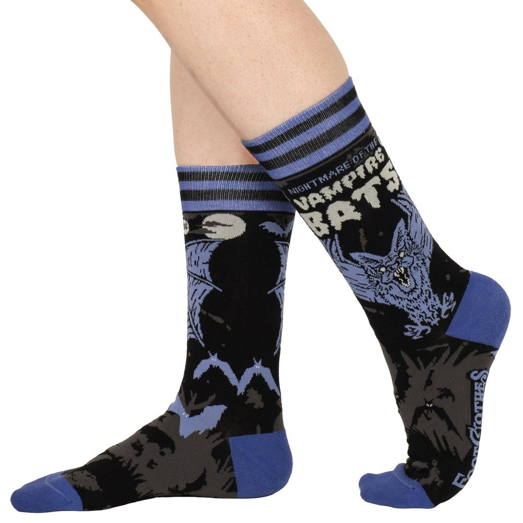 Vampire Bats crew socks.