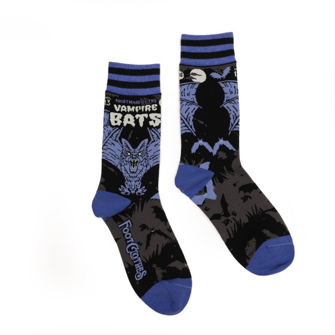 Vampire Bats Crew Socks - ResirWrecked Costumes