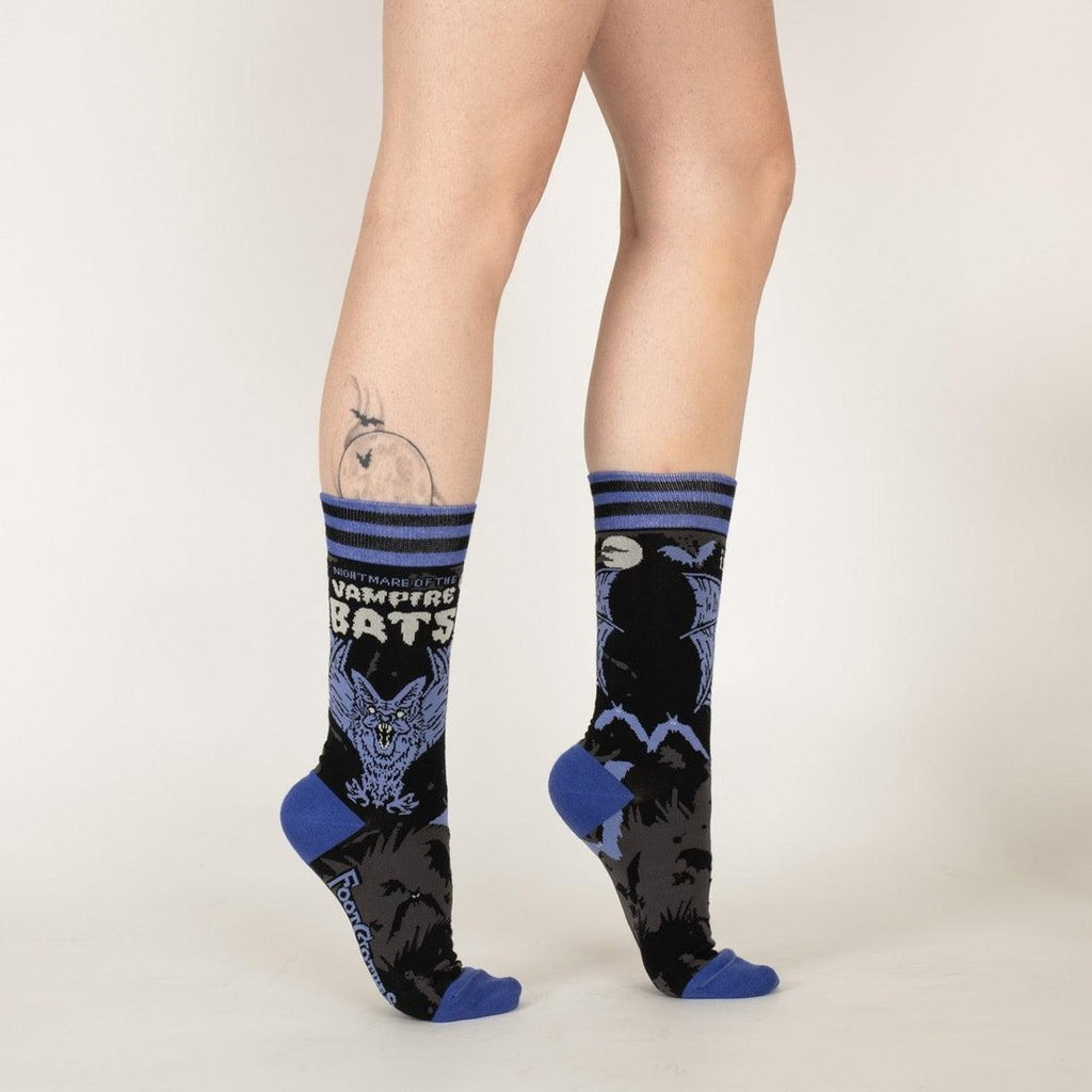 Vampire Bats Crew Socks - ResirWrecked Costumes