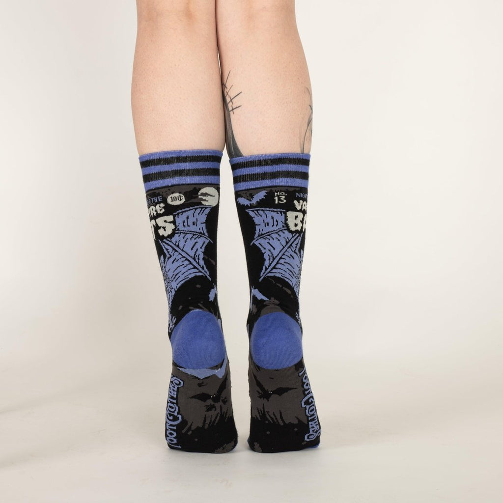 Vampire Bats Crew Socks - ResirWrecked Costumes