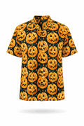 Pumpkin Patch button-up shirt.