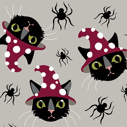 Witchy Whiskers Crew Socks - ResirWrecked Costumes